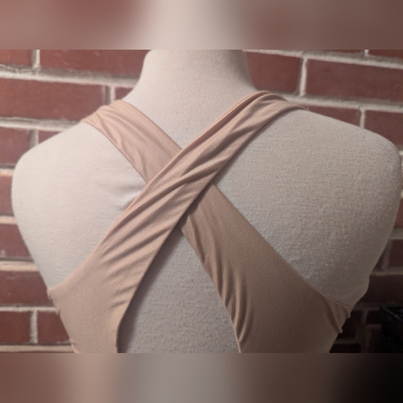 2 Aerie Bralettes. Size: Large. Gently Worn. Blue and Pink. - Picture 6 of 8